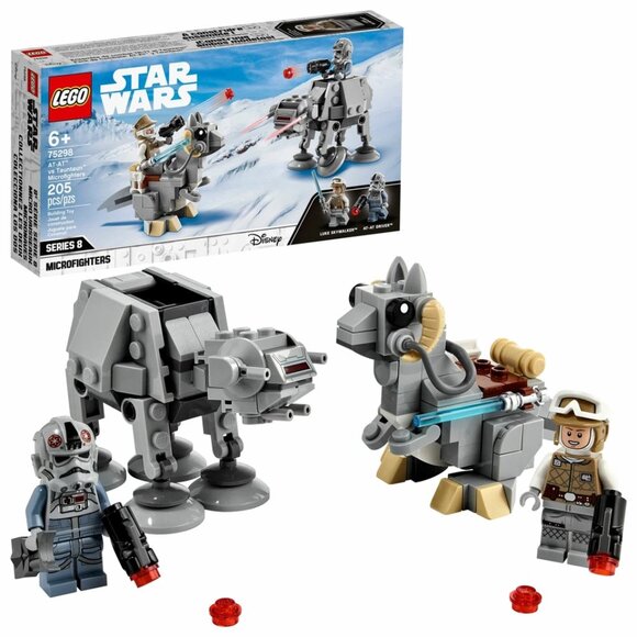 Brand New Lego Star Wars AT-AT vs Tauntaun Microfighters 75298 - Picture 1 of 9